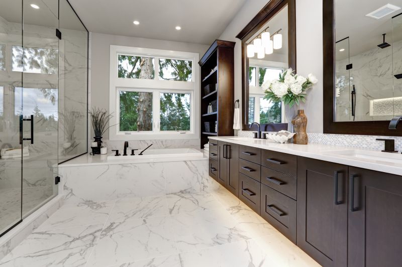 Luxurious Bathroom Flooring